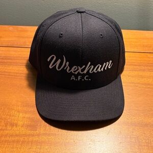 ⚽️Wrexham AFC Black Script Hat